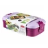 Ételtartó, evőeszközzel, CURVER "Lunch&Go", lila