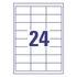 Etikett AVERY 3658-200 64,6x33,8 mm fehér univerzális 5280 címke/doboz 200+20 ív/doboz