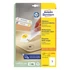 Etikett AVERY L4735REV-25 210x297mm univerzális visszaszedhető 30 címke/doboz 30 ív/doboz