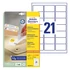 Etikett Avery L6023REV-25 63,5X38,1 univerzális visszaszedhető 25+5 ív/doboz