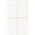 Etikett, 40x70 mm, 60 etikett/csomag