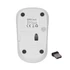 Everest SM-833 Wireless Optical Mouse White