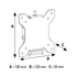 Hama Tilt TV Wall Bracket (26") Black