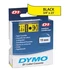 Feliratozógép szalag, 19 mm x 7 m, DYMO "D1", sárga-fekete