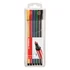Rostirón készlet, 1 mm, STABILO "Pen 68", 6 különböző szín