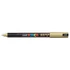 Dekormarker, 0,7 mm, UNI "Posca PC-1MR", arany