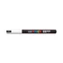Dekormarker, 0,7 mm, UNI "Posca PC-1MR", fehér