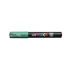 Dekormarker, 0,7-1,0 mm, UNI "Posca PC-1M", zöld