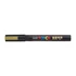 Dekormarker, 0,9-1,3 mm, UNI "Posca PC-3M", arany