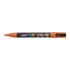 Dekormarker, 0,9-1,3 mm, UNI "Posca PC-3M", narancssárga