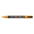 Dekormarker, 0,9-1,3 mm, UNI "Posca PC-3M", ragyogó sárga