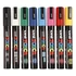 Dekormarker készlet 8db-os 1,8-2,5 mm UNI "Posca PC-5M"
