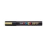 Dekormarker, 1,8-2,5 mm, UNI "Posca PC-5M", arany