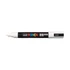 Dekormarker, 1,8-2,5 mm, UNI "Posca PC-5M", fehér