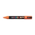 Dekormarker, 1,8-2,5 mm, UNI "Posca PC-5M", narancssárga