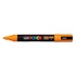 Dekormarker, 1,8-2,5 mm, UNI "Posca PC-5M", ragyogó sárga