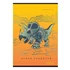 Füzet STREET Dinosaur A/5 54 lapos vonalas margóval