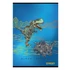 Füzet STREET Dinosaur A/5 54 lapos vonalas margóval