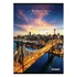 Füzet STREET Skyline A4 54 lapos kockás