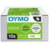 Feliratozógép szalag készlet, 12mm x 7 m, DYMO "D1", fehér-fekete, 10db/doboz