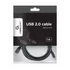 Gembird CCP-USB2-AMCM-6 USB2.0 AM to Type-C cable 1,8m Black