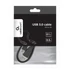 Gembird CCP-USB3-AMCM-0.5M USB3.0 AM to Type-C cable 0,5m Black