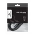 Gembird CCP-USB3-AMCM-1M USB3.0 AM to Type-C cable 1m Black
