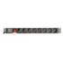 Gembird EG-PDU-014-C14 8 aljzat 3m 1U C14 csatlakozó fekete elosztó