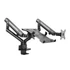 Gembird MA-DA3-02 Full-motion asztali monitor/notebook tartó konzol