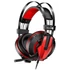 Genius HS-G710V USB fekete-piros gamer headset