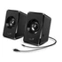 Hangszóró, 2.0, 3W, USB táp, GENIUS "SP-U125", fekete