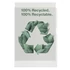 Genotherm, "L", A4, 100mikron, narancsos felület, ESSELTE "Recycled", 100db/cs