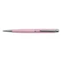 Golyóstoll, rózsaszín "Lille Pen", fehér SWAROVSKI® kristállyal, 14cm, ART CRYSTELLA®