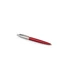 Golyóstoll Kensington piros/fém test, ezüst klipsz 1953187 Parker Royal Jotter, írásszín kék