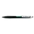 Golyóstoll, 0,27 mm, nyomógombos, PILOT "Rexgrip", fekete