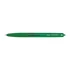Golyóstoll, 0,22 mm, nyomógombos, PILOT "Super Grip G", zöld