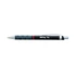 Golyóstoll, 0,8 mm, nyomógombos, fekete tolltest, ROTRING "Tikky III", kék