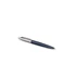 Golyóstoll, 0,7 mm, ezüst színű klip, royal kék tolltest, PARKER, "Royal Jotter", kék