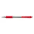 Golyóstoll, 0,4 mm, nyomógombos, UNI "SN-101 Laknock Fine", piros