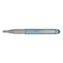 Golyóstoll, 0,24 mm, teleszkópos, rozsdamentes acél, világoskék tolltest, ZEBRA "Telescopic Metal Stylus", kék