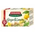 Gyümölcstea, 20x1,75 g, TEEKANNE "World of Fruits", gyömbér-citrom