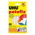 Gyurmaragasztó, 80 kocka/csomag, UHU "Patafix"