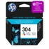 HP N9K05AE No.304 színes tintapatron (eredeti)