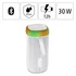 Hama 188229 "SHINE 2.0", 30W, RGB LED, fehér bluetooth hangszóró