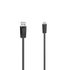 Hama FIC USB A - mini USB B 1,5m fekete adatkábel
