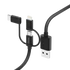 Hama 201536 FIC E3 3in1 micro USB / Type-C / Lightning 1,5m adatkábel