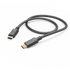 Hama 201589 FIC E3 USB 2.0 Type-C/Type-C (480mbps) 1,0m, fekete adatkábel