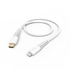 Hama 201603 FIC E3 Lightning - USB Type-C, 1,5m, fehér adatkábel