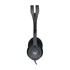 Fejhallgató, mikrofonnal, vezetékes, LOGITECH "H111", fekete
