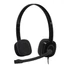 Fejhallgató, mikrofonnal, vezetékes, LOGITECH "H151"